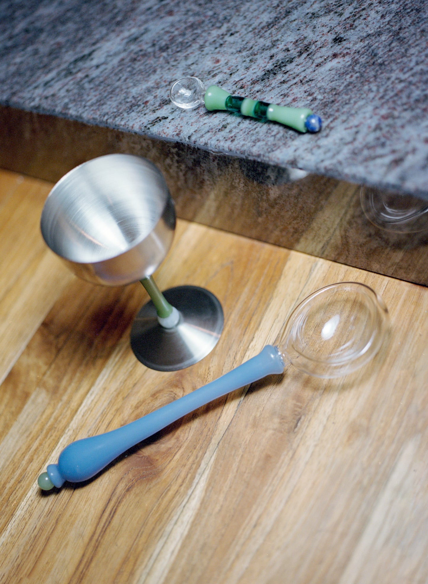 Costal Blue Serving Spoon