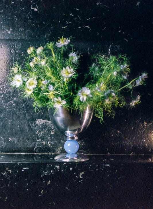 Baby Blue Paz Vase